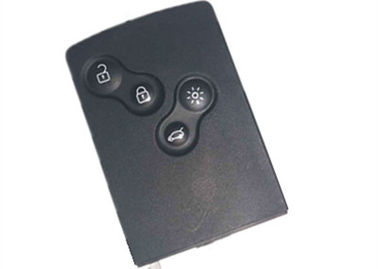 Schwarzer Renaults Koleos Keyless Knopf-Transponder-Chip PCF7941 der Eintritts-Schlüssel-Uhrkette-4 434 MHZ