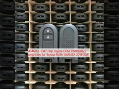 434MHz ID47 Chip Toyota OEM TWB1G0125 Smart Key für Toyota RUSH AVANZA 2018-2021
