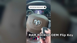 Dodge Ram 1500 Pickup mit Schlüssel