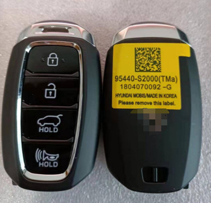 kaufen 433Mhz 95440-S2000 4 Knopf 47 Chip TQ8-FOB-4F19 Smart Key Für 2019- Hyundai Santa Fe online manufacture