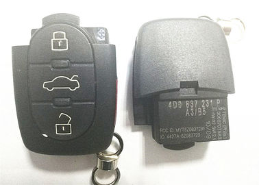 kaufen Schwarze Selbstschlüsseluhrkette/Audi-Fernschlüssel MYT8Z0837231 3+1 knöpft Soem-Qualität online manufacture