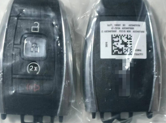 902MHz 164-R8155 M3N-A2C94078000 3 + 1 Taste 49 Chip Smart Key Für Lincoln Continental MKC MKZ Navigator