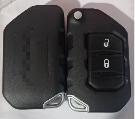 433 MHz 2 Tasten OHT1130261 4A Chip Schlüssellos Flip Key Für 2018-2021 Jeep Wrangler