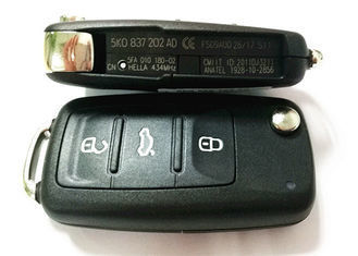 5K0 837 202 ANZEIGE Auto-Fernschlüssel 433 KNOPF-VW MHZ 3 Fernstart-Schlüssel-Uhrkette