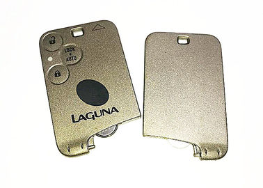 Renaults Laguna fertigte Keyless Logo der Eintritts-Uhrkette-3 des Knopf-433Mhz silberne Farbe besonders an