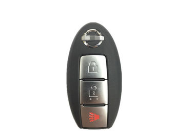 Ursprüngliches schwarzes Nissan-Fernschlüsseluhrkette FCC CWTWB1U729 315 MHZ mit Knopf 3
